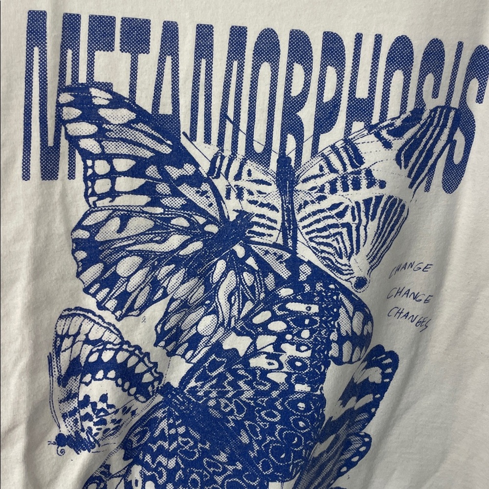 MOTHER White Metamorphosis Tee